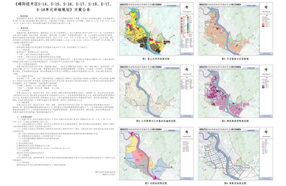 绵阳经开区控制性详细规划